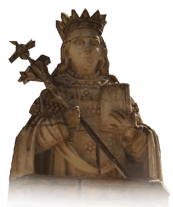 st agatha statue